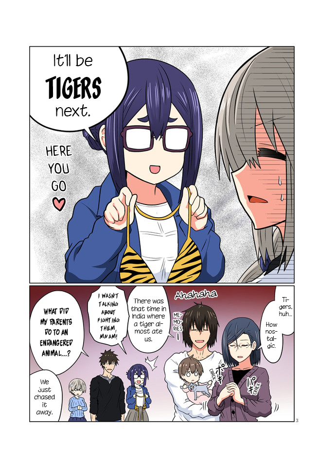 Uzaki-chan wa Asobitai! Chapter 77.1 3